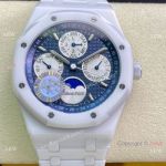 Audemars Piguet Royal Oak Perpetual Calendar White Ceramic Copy Watch